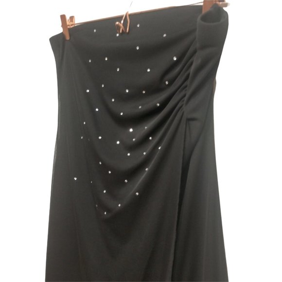 California Concepts Rhinestone Strapless Dress - Picture 4 of 16